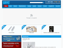 Tablet Screenshot of gryc.com.pl